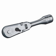 Nepro NPNBR290FS 0.25 in. Square Drive & 4 in. 90-Tooth Flex-Head Short Ratchet Handle
