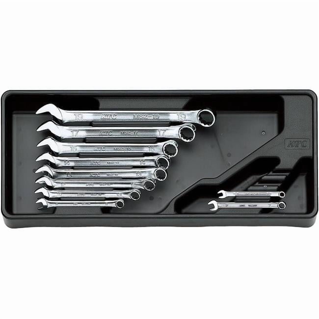 Nepro NPNTMS210E Metric Combination Wrench Set - 10 Piece
