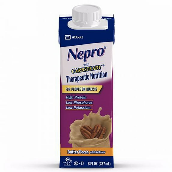 Nepro with Carbsteady Shake, Butter Pecan (2 Cases of 24)