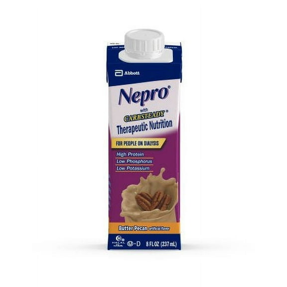 Nepro with Carbsteady Shake, Butter Pecan (4 Cases of 24)