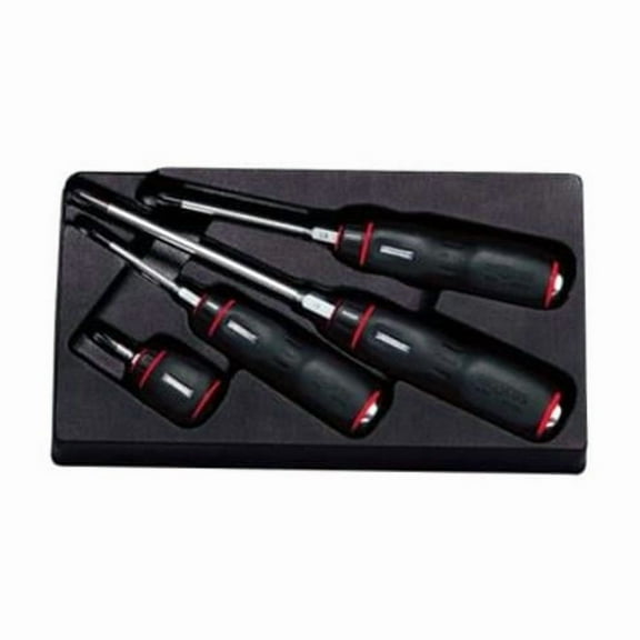 Nepros Tools NPNTD1P04 Phillips Screwdriver, 4 Piece