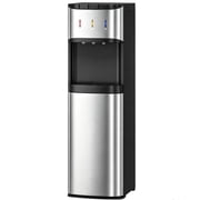 Nepsam Bottom Loading Water Cooler Dispenser, Fast Heating & Cooling with LED Night Light, 3 Temp for Home Office Apartment, Silver Aluminum Alloy