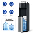thumbnail image 1 of Nepsam Bottom Loading Water Cooler Dispenser, No Heavy Lifting 3-5 Gallon, 3-Temperature Hot/Cold/Room Water, Child Lock, for Home & Office, Gray, 1 of 11