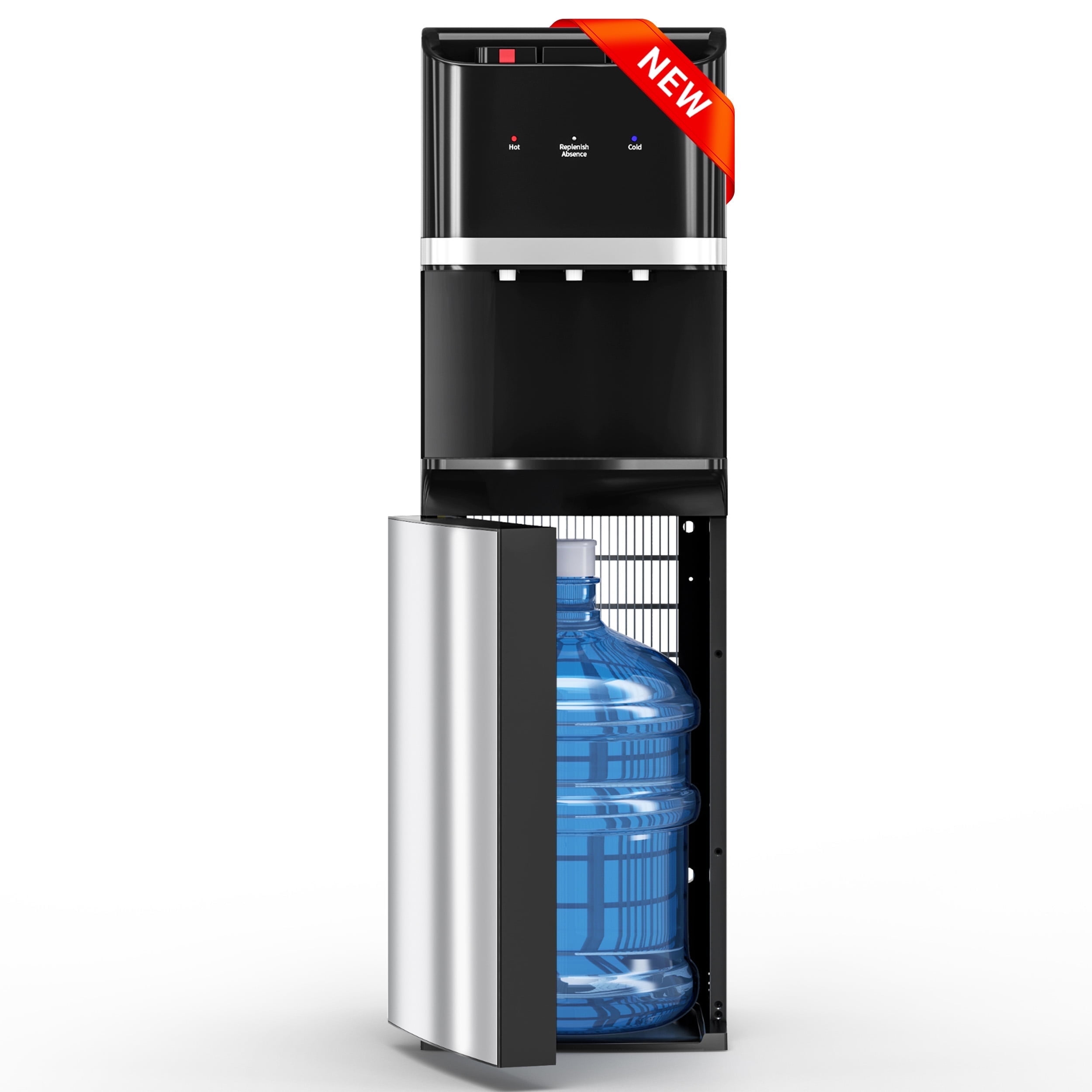 Nepsam Electric Water Dispenser, Hot/Cold/Room Temp, Child Safety Lock, Easy Install & Clean