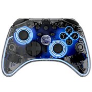 Neptune AfterBurner Controller For Switch/Switch OLED/PC - Dual Vibration Motor - Wireless Pro Controller For Switch With RGB Light, Motion Ability, Vibration, Turbo, Wakeup (Black Cloud)