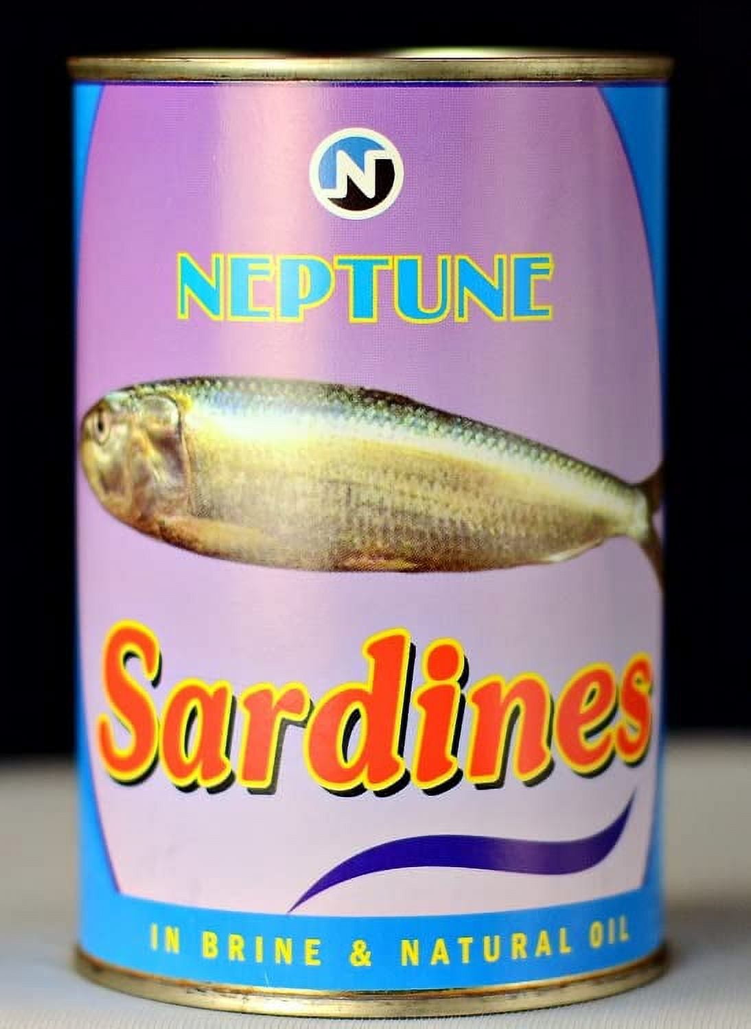 Neptune Canned Sardines In Brine 450 Grams