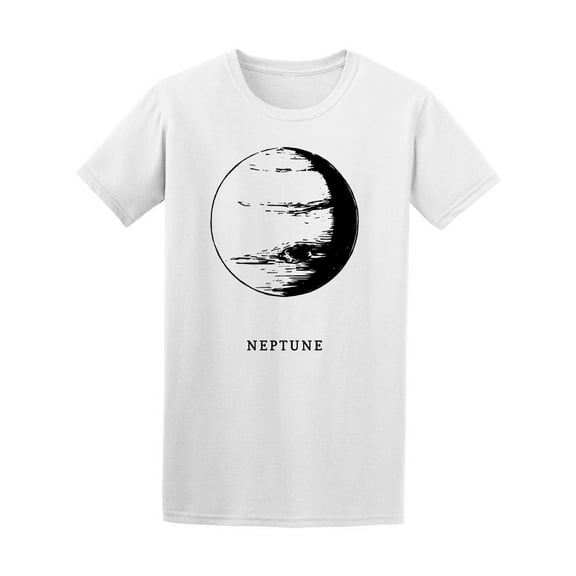Neptune Planet T-Shirt Men -Image by Shutterstock, Male Small