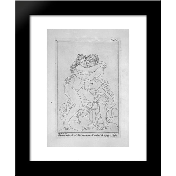 Neptune and Thetis 20x24 Framed Art Print by Piranesi, Giovanni Battista