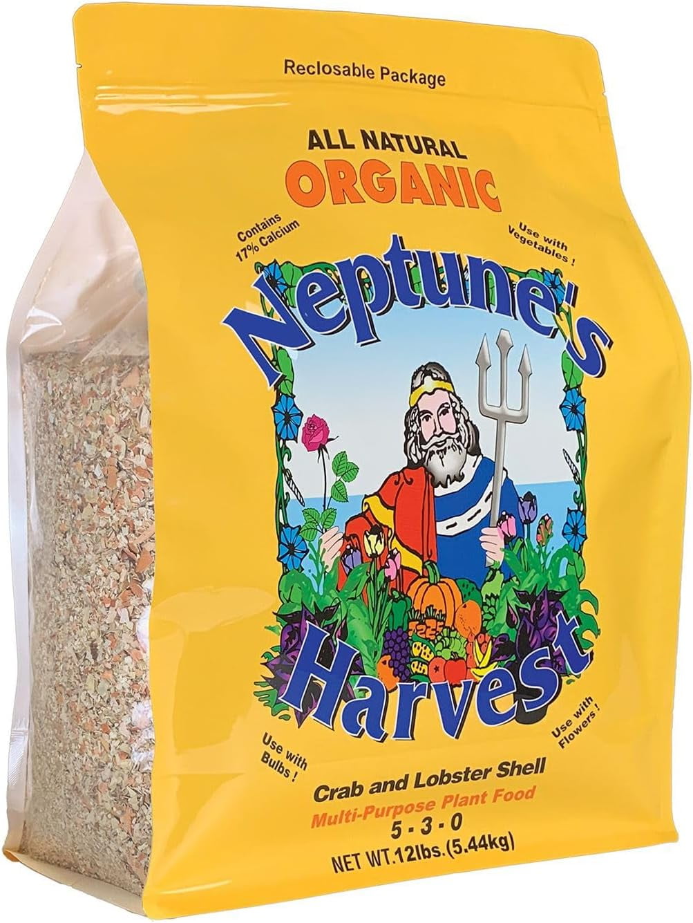 Neptune's Harvest Crab & Lobster Shell, 44 lb