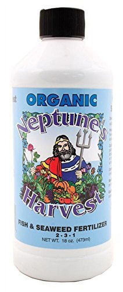 Neptune's Harvest Organic Fish & Seaweed Perfect Blend Fertilizer, 18oz