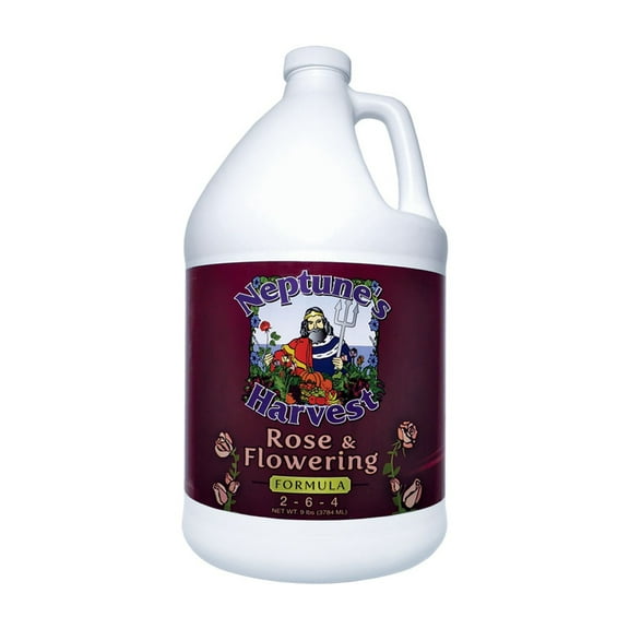 Neptune's Harvest Plant Vigor Rose Flowering Formula 2 6 4, 1 Gallon