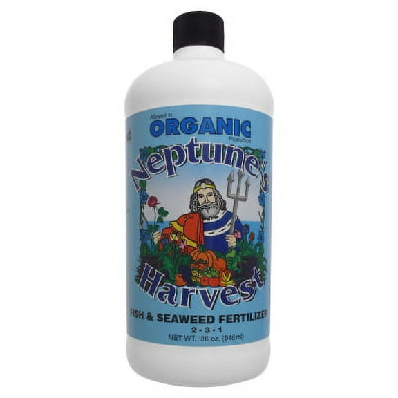 Neptune's Harvest QT 2-3-1 Organic Fish & Seaweed Fertilizer Flowe, Each