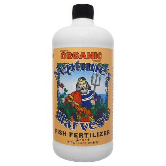 Neptune's Harvest QT Fish Fertilizer Organic Fertilizer Made From F, Each