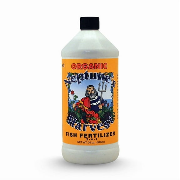 Neptunes Harvest Organic Fish Fertilizer, 2-4-1, 36oz