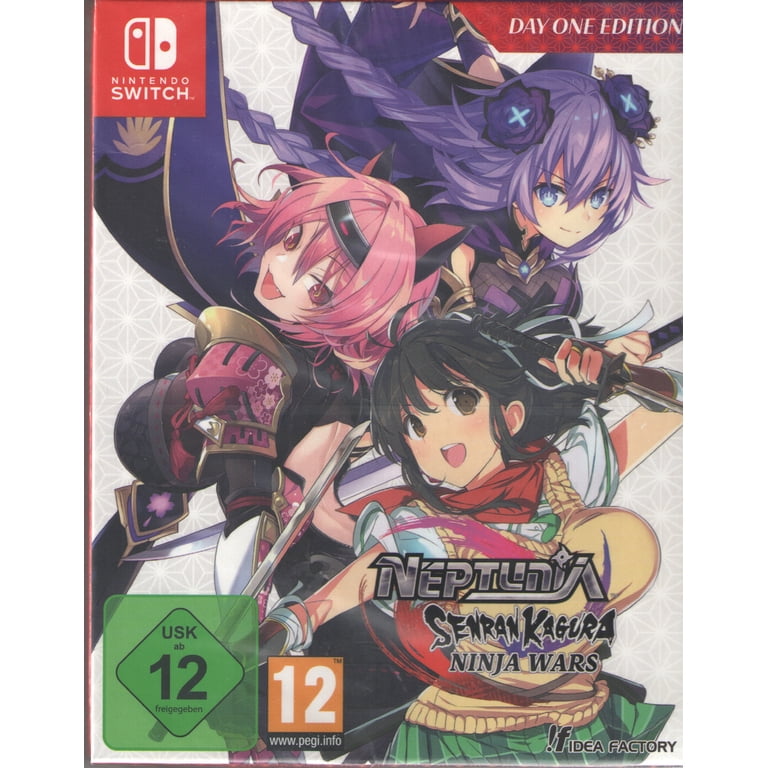 Jeu Switch Neptunia X Senran Kagura: Ninja Wars - Edition Day One - Neuf Scellé - Version Europe