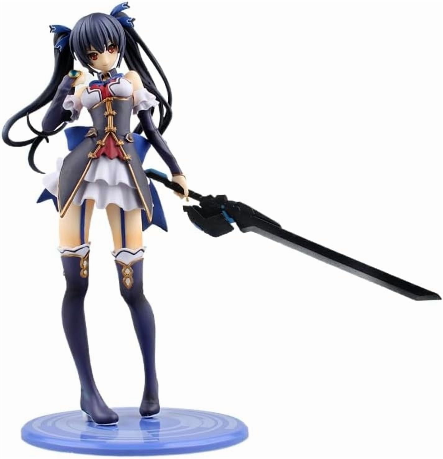 Neptunia Series Figure Holding A Sword Neptunia Series Action Figures 21cm/8.3inch PVC Collectible Handicrafts Souvenirs for Anime Fans Gifts