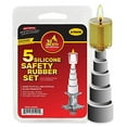thumbnail image 1 of Ner Mitzvah, 5 Layer Safety Rubber Set - For Oil Candle Cups (2 Pack), 1 of 3