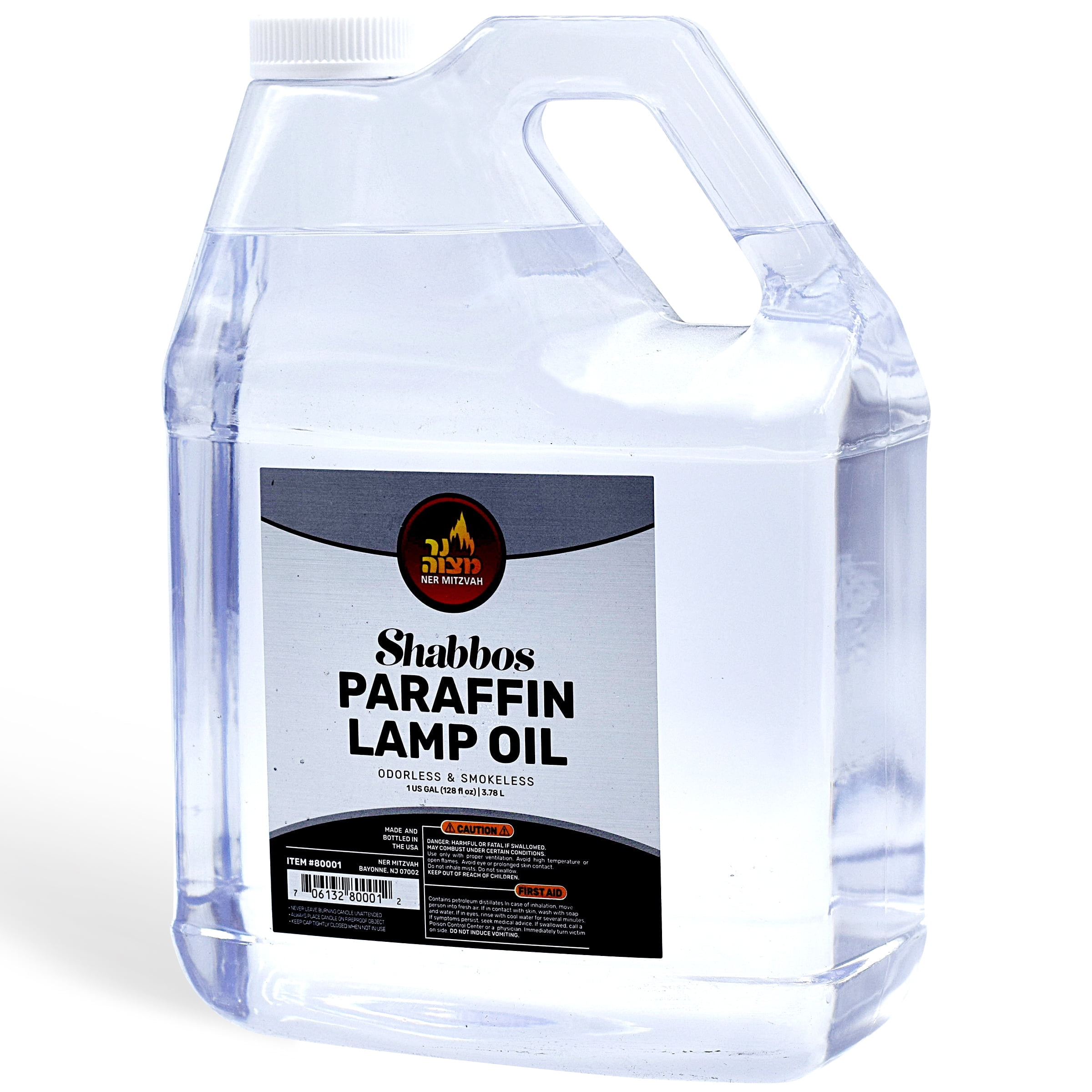 Ner Mitzvah Liquid Paraffin Lamp Oil Clean Smokeless Tiki Torch Fuel