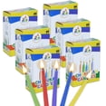 thumbnail image 1 of Ner Mitzvah, Multicolor Hannukkah Menorah Candles - Standard Size (264 Count), 1 of 4