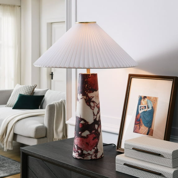 Nera Table Lamp in Red