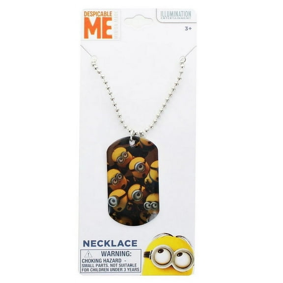 Nerd Block Despicable Me Dog Tag Necklace - Minions