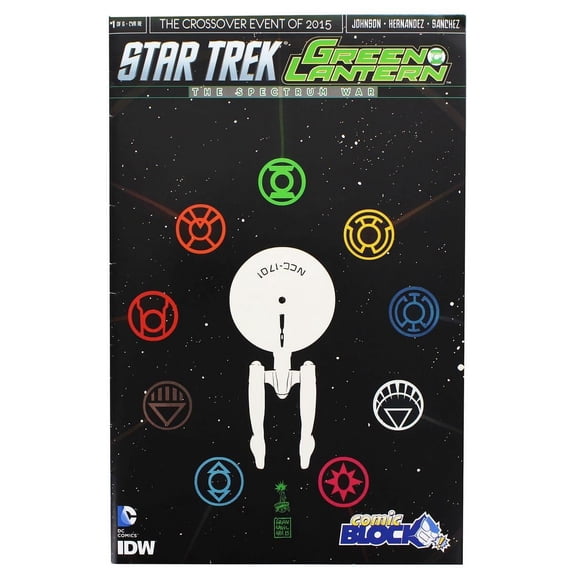 Star Trek Green Lantern: The Spectrum War #5 Comic Book (5 of 6)