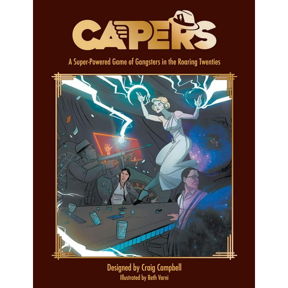 NerdBurger Games Capers (Deluxe Edition) New