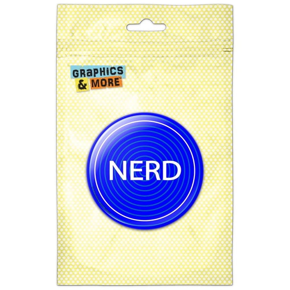 Nerd Geek Nerdy Refrigerator Button Magnet