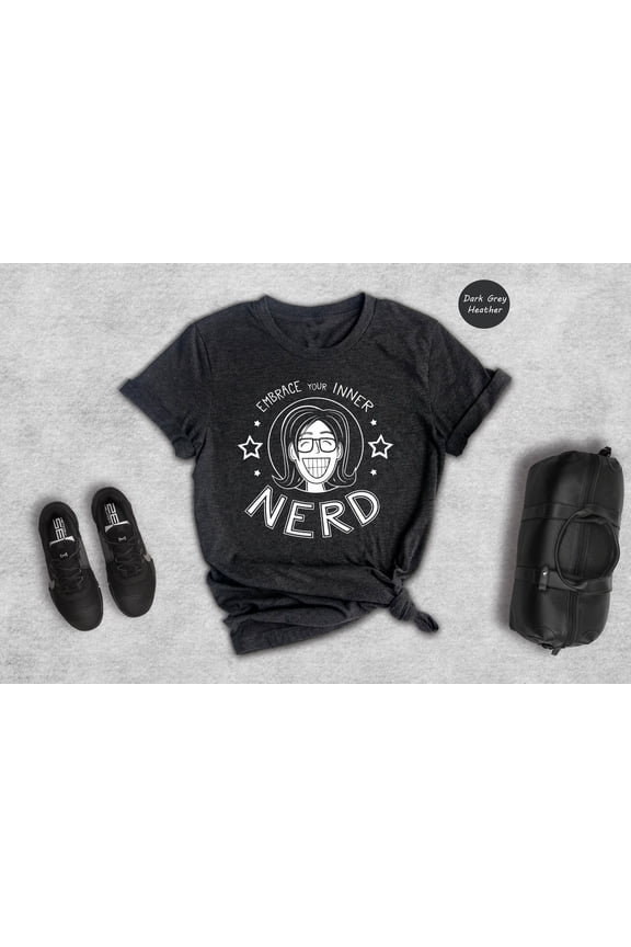 Nerd Girl Funny Geeky Smart Humor T-Shirt All Size S-5XL