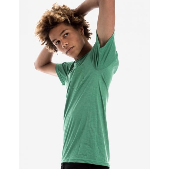 Nerd Pocket Bi-blend T-shirt | 30SPKT | Kelly Heather | Large