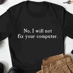 Nerd Shirt Computer Guy T Shirt Pc Guy Gift It Guy Shirt Computer Programmer Shirt Him T-Shirt SWEATSHIRT All Size S-5XL