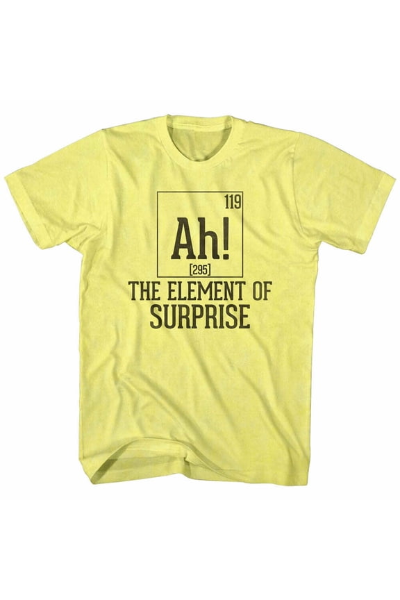 Nerd Society Ah Element of Surprise Men's T Shirt
