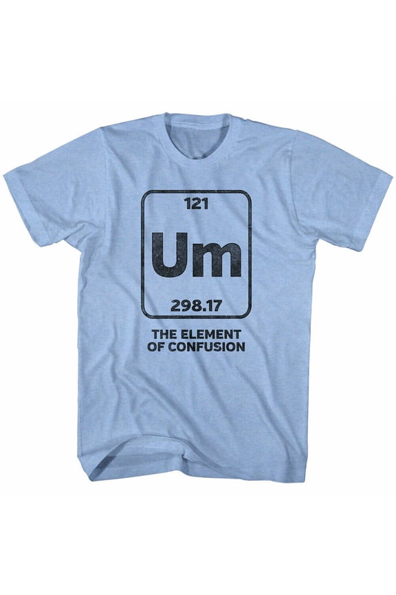Nerd Society Um Element of Confusion Men's T Shirt