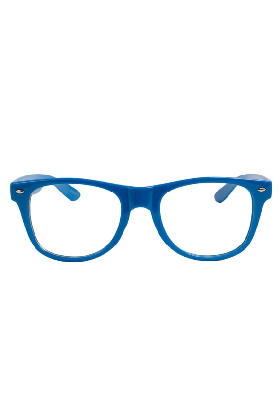 Nerd Sunglasses Classic Clear Lens Blue