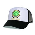 thumbnail image 1 of Nerd Trucker Hat Neptunes N*E*R*D N.E.R.D. Cap Adult One-Size Multi (Black/White/Black), 1 of 2