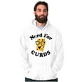 thumbnail image 1 of Nerd for Curds Wisconsin Cheese Lover Hoodie Sweatshirt Women Men Brisco Brands X, 1 of 6