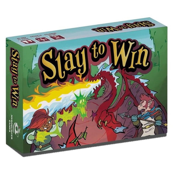 NerdBurger Games NBGSTW001 Slay to Win Card Game