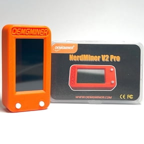 NerdMiner V2 Pro 78KH/s T-Display S3 Bitcoin Solo Lottery Miner Win 3.125 BTC with Low Power Consumption - WiFi Connection, and USB-C Power