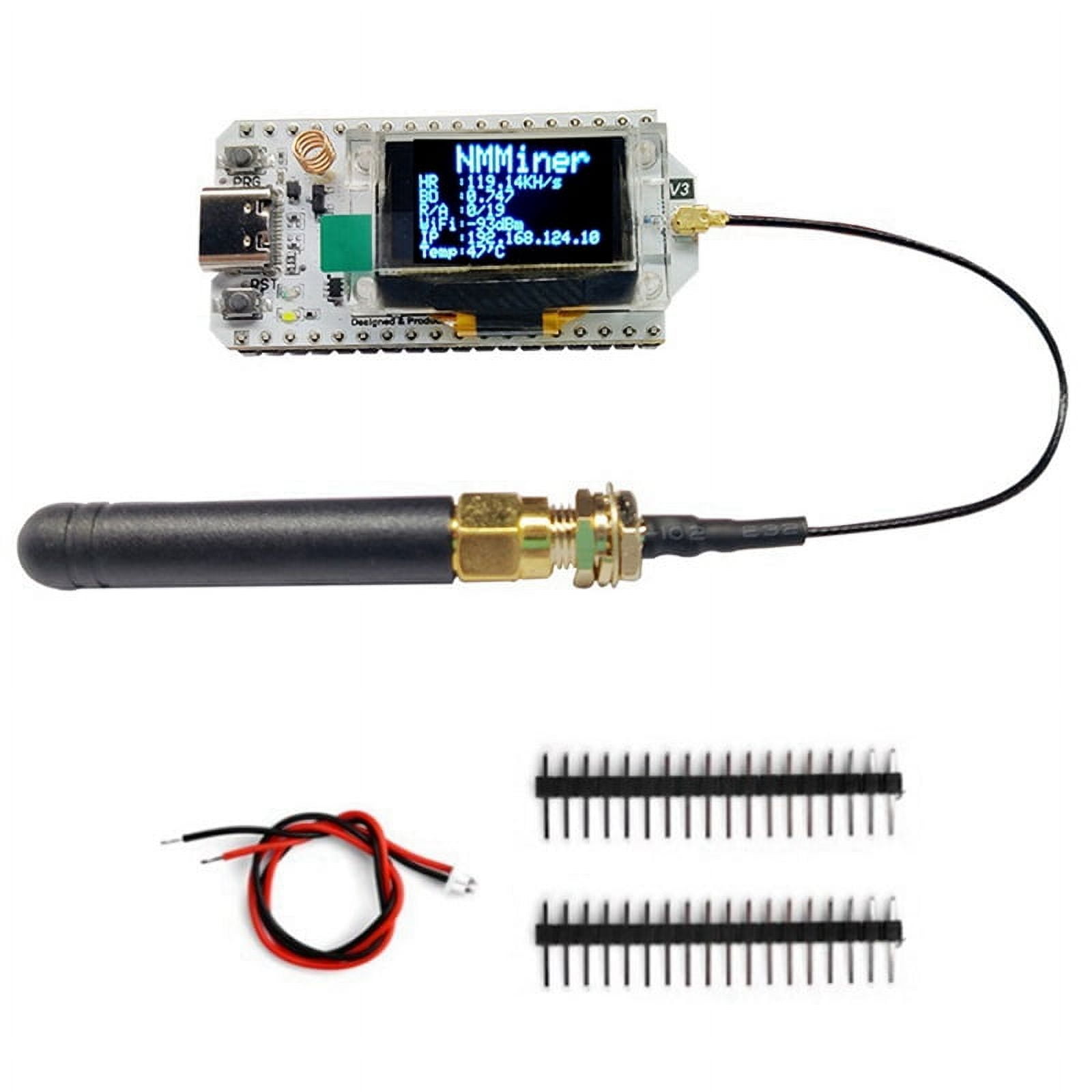 Nerdminer Hash Rate 119KH/S 0.96 Inch OLED Screen Nerd Miner Bitcoin Solo BTC  Lottery ESP32 - Walmart.com