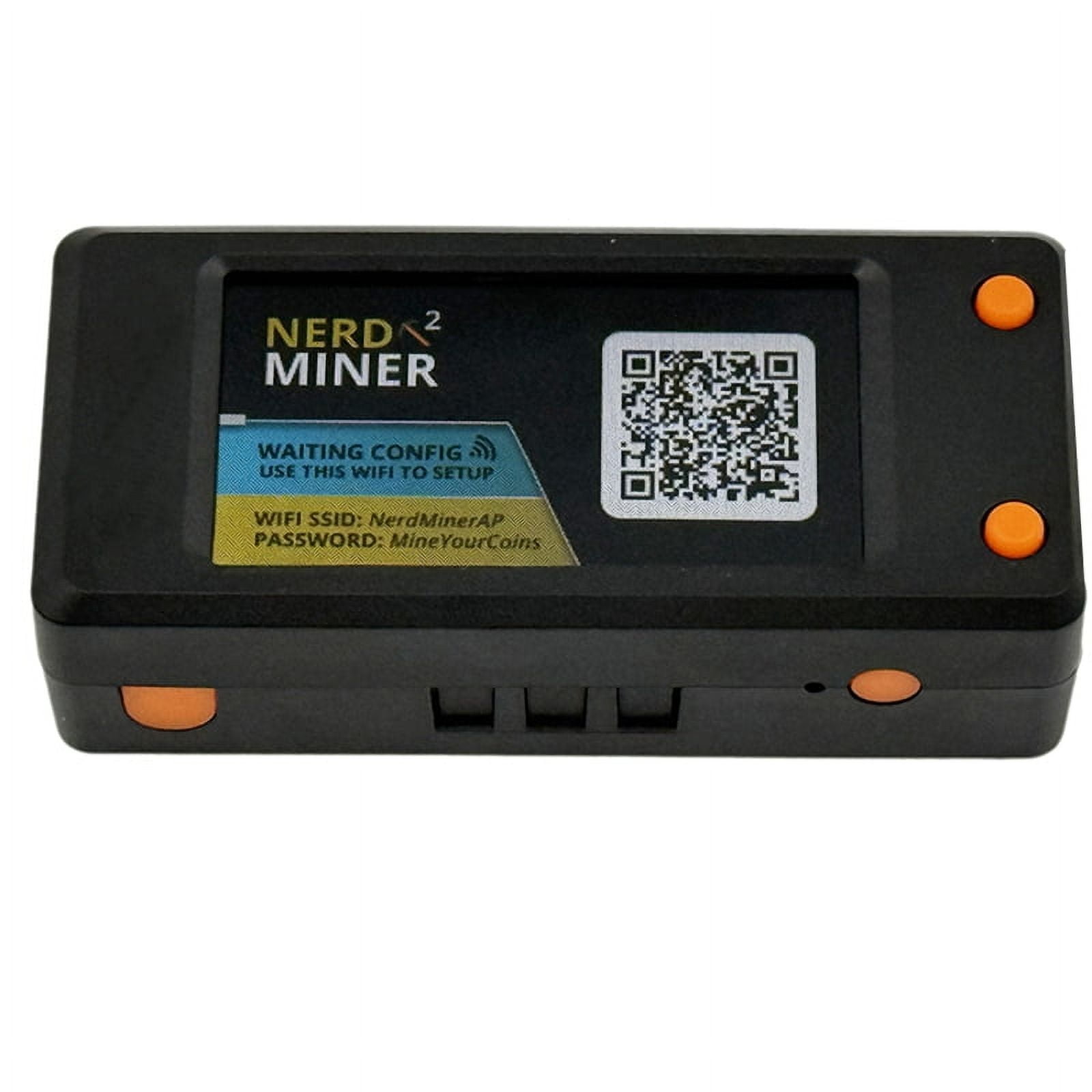 Nerdminer V2 BTC Solo Lottery Miner 78KH/S with LCD Display ASIC Mining  Bitcoin Silent - Walmart Business Supplies