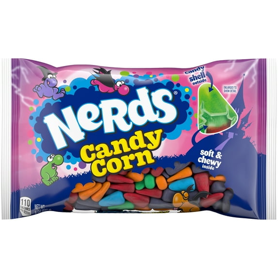 Nerds Candy Corn, Halloween Candy, 8 oz, Bag
