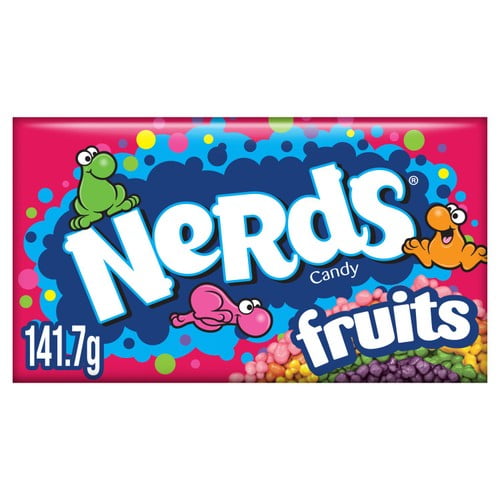 Nerds Candy Sweets Sharing Box Fruits 141g, British Import (Pack of 6)