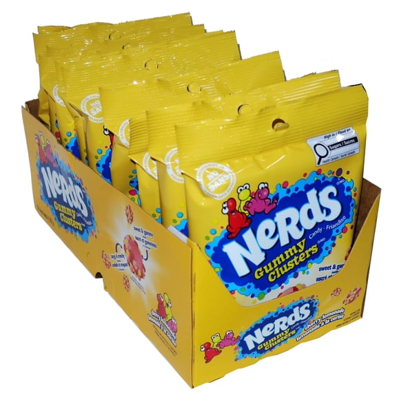 Nerds Cherry Lemonade Gummy Clusters Candy 10 Pack 142g (5oz)