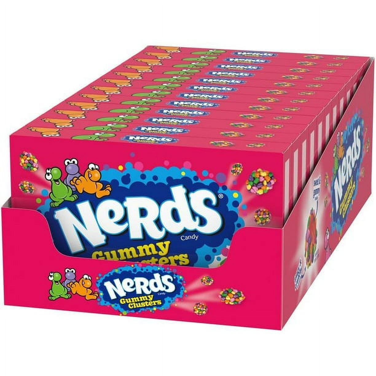 Nerds Clusters Theater Box 3 oz (12 Pack) - Walmart.com