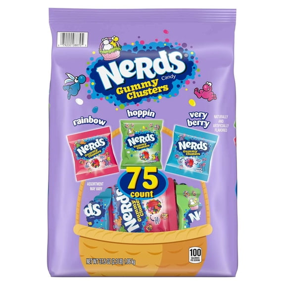 Nerds Easter Gummy Cluster, Treat Size, 75 ct.