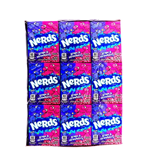 Nerds Grape & Strawberry Candy , 1.65-Ounce (Pack of 36)