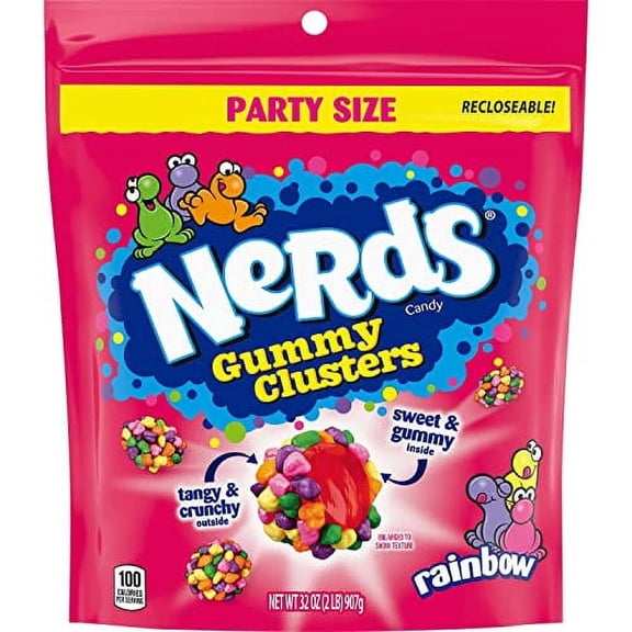Nerds Gummy Clusters Family Size (32 Ounce)