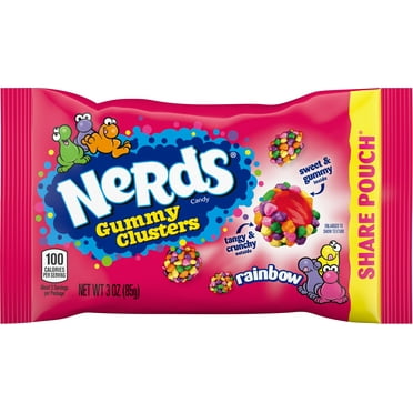Nerds Gummy Clusters Rainbow 3 Oz