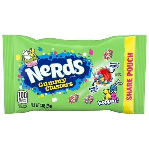 Nerds Hoppin' Gummy Clusters, 3 oz, Sharepack