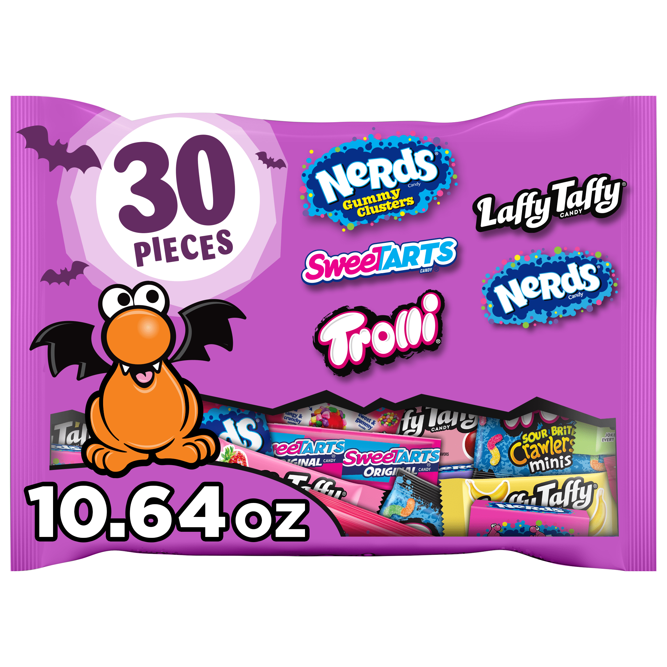 Nerds Core Winners Halloween Trick-or-Treat Variety Bag, NERDS